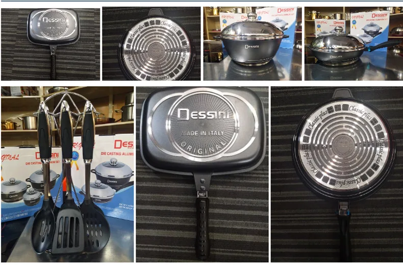 ステンレス、アルミ調理器具セット ユニフレーム fan5DX ステンレス