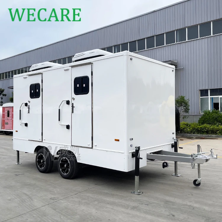 Wecare Portable Restrooms Outdoor Mobile Plastic Toilet Bathroom Trailer Washroom Camping Toilet