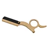 Gold  Stainless Steel Shaving Blade Knife Razor