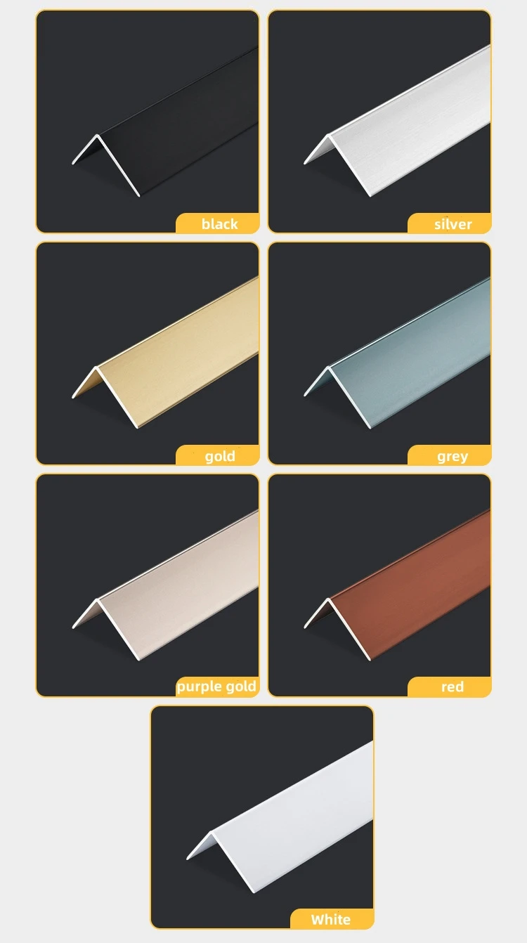 Aluminum Alloy Wall Corner Protectors - Durable & Stylish