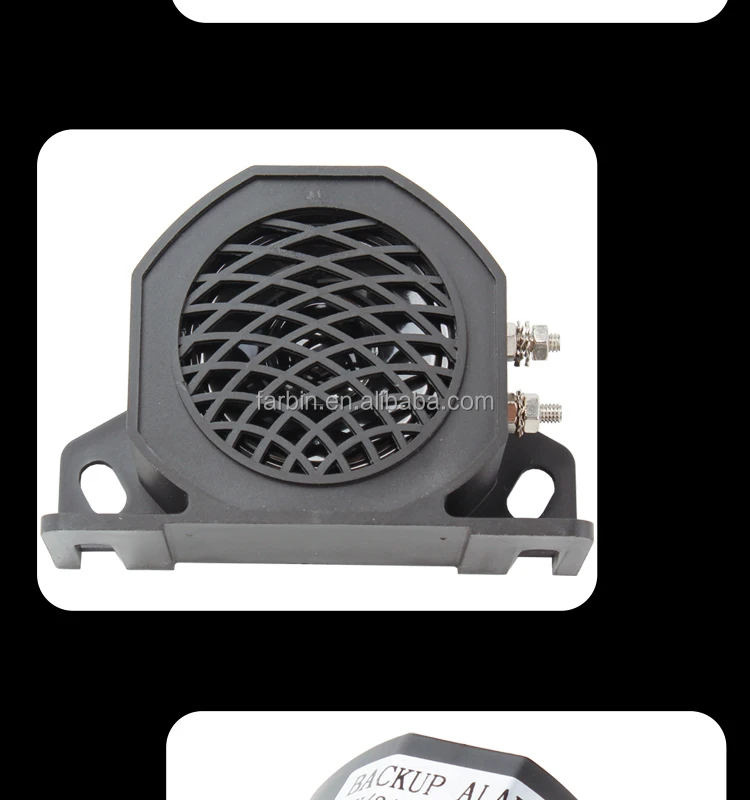 C Truck Backup Alarm 105db 12v/48v Car Reverse Horn Bibi Buzzer
