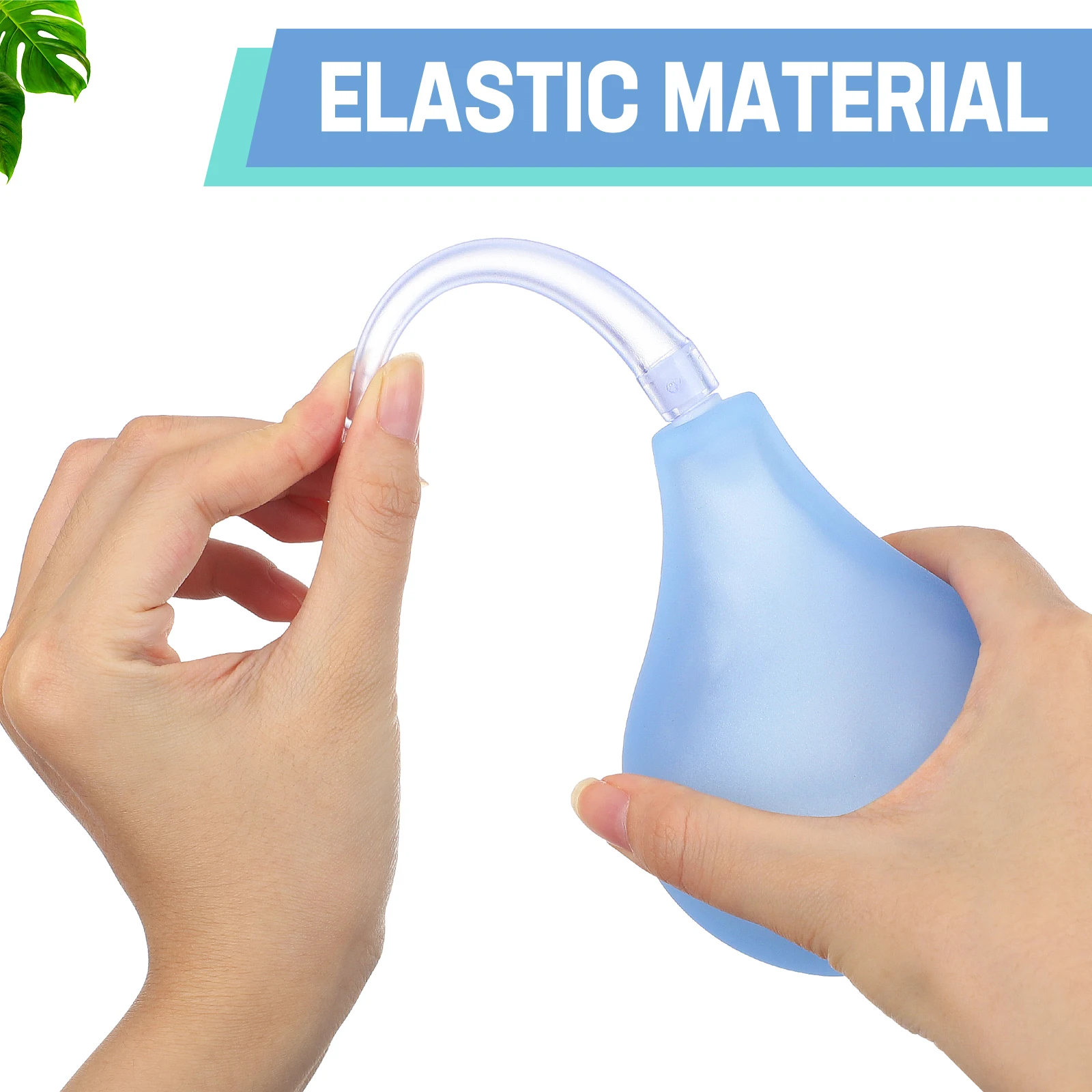 Reusable Pear Shaped Enema Rectal Shower Tools Silicone Anal Douche Enema Bulb for Anal Cleaning