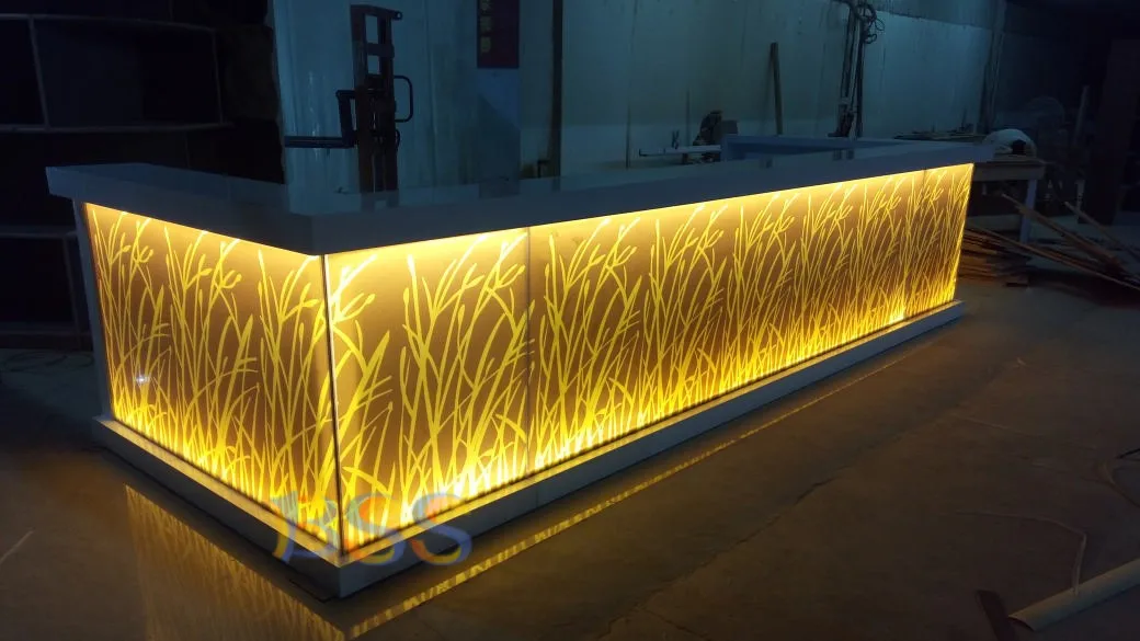 Barra De Bar En Forma De L,Diseño Moderno Y Contemporáneo,Personalizada ...