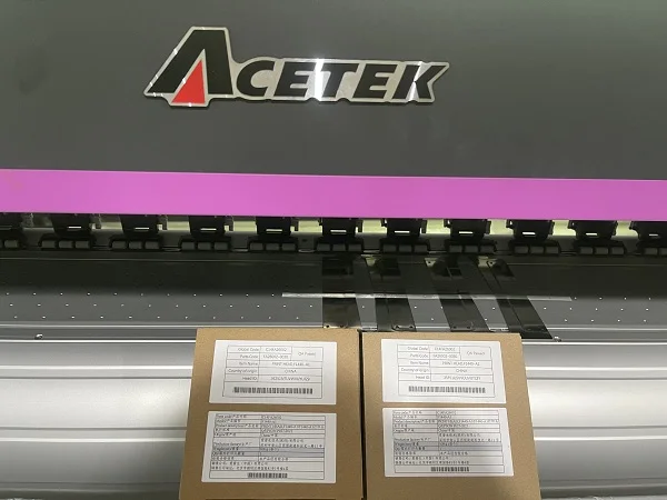 Acetek 3.2m PVC Stretch Ceiling Film Printer Eco-Solvent Digital Inkjet Dx5/Xp600/I3200 Head Automatic Grade 1 Year Warranty