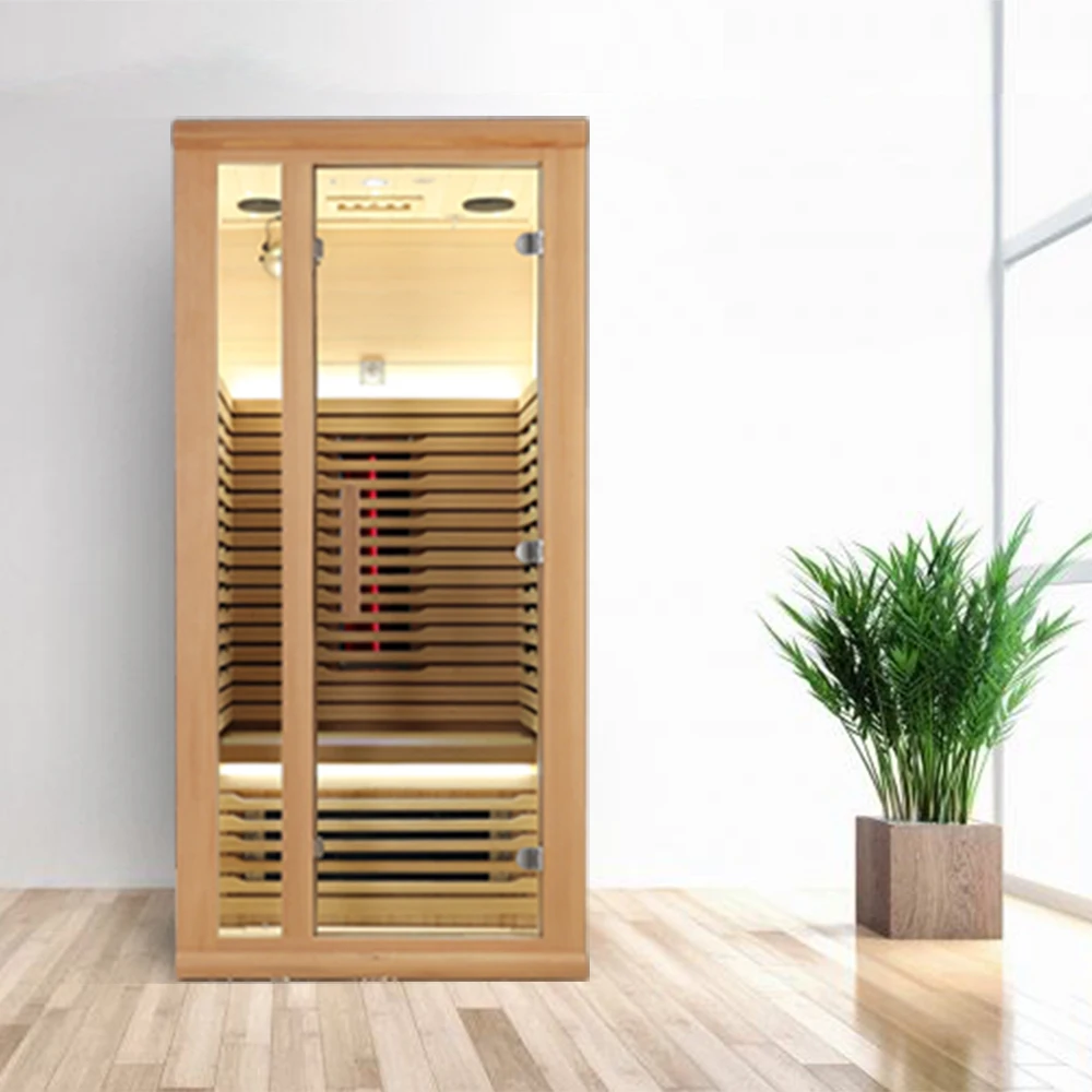 Hot Sale And High end Indoor Quality 1 Person Quality Sauna Room For