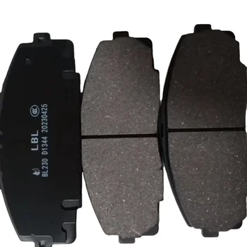 D1344 Aftermarket Japanese Car Parts Front Brake Pad For Toyota Hiace 04465-25040
