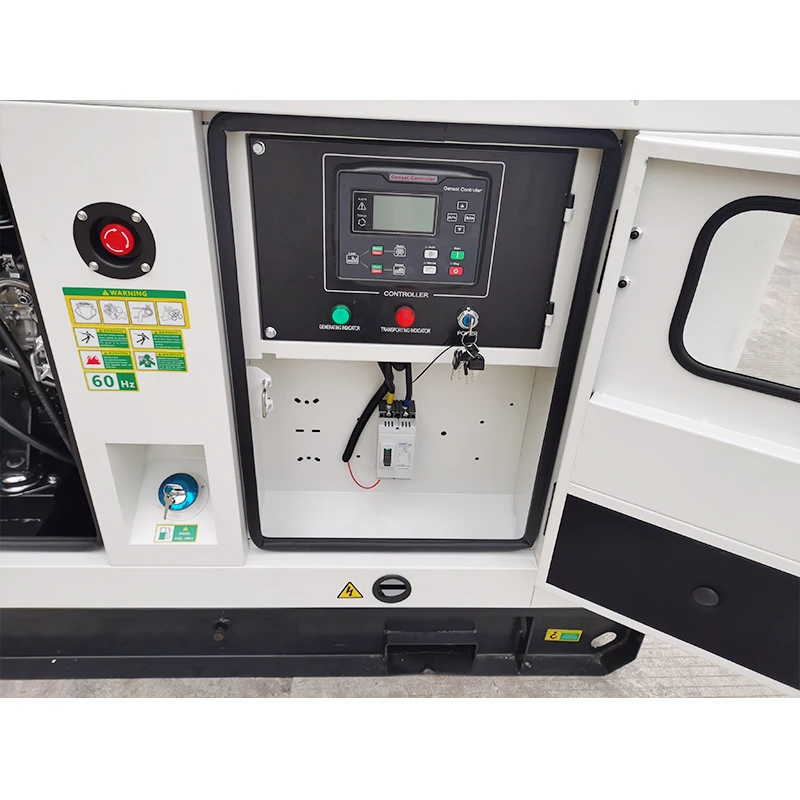Electric Generator 10 Kva 2 Cylinder Generator Silent Generator for Ice Cream Truck
