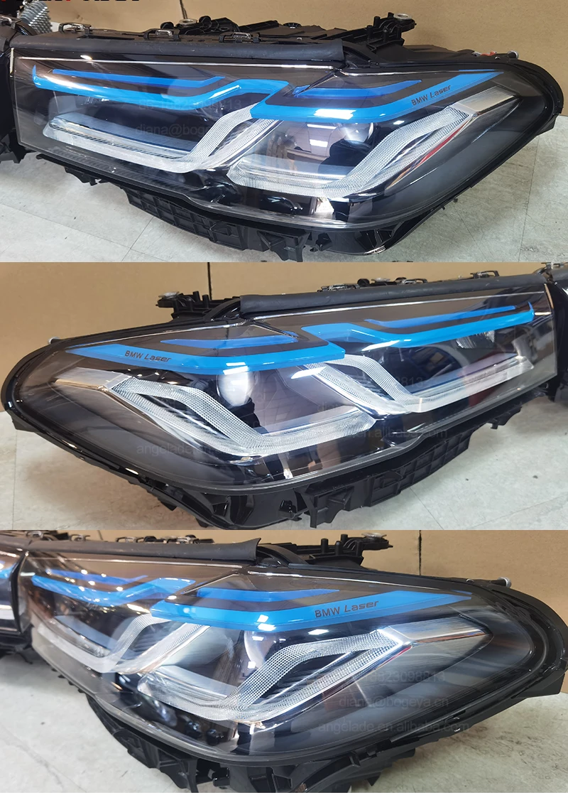 Facelift Upgrading Led Headlight For Bmw G G Lci Laser Style