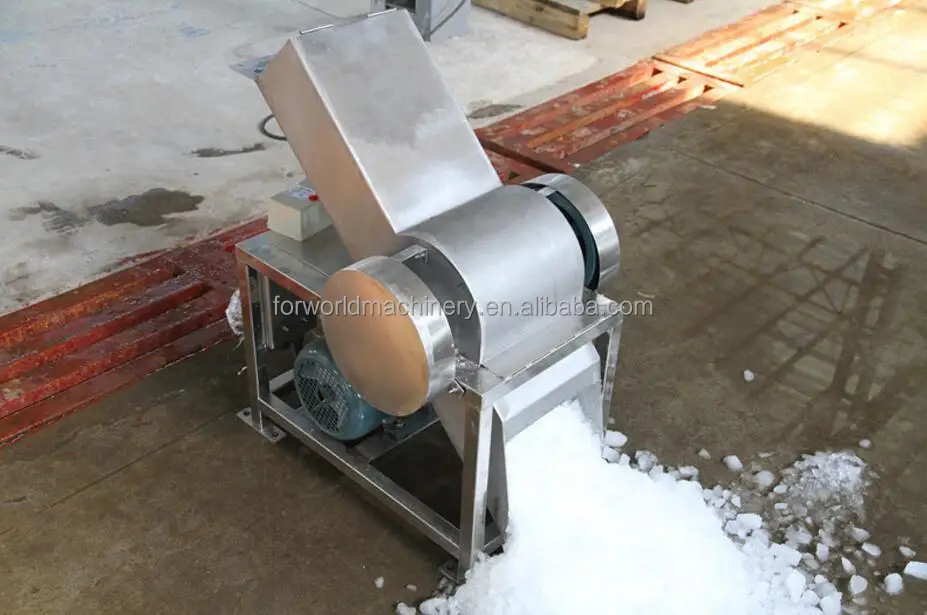 10-50kg ice crusher machine commercial industrial