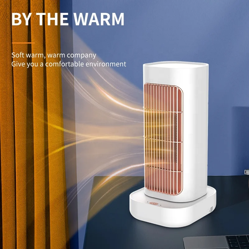 New Thermostatic Heater Vertical Household Rapidly Warming Electric Heater Shaking Head Large Range Send Warmer 2