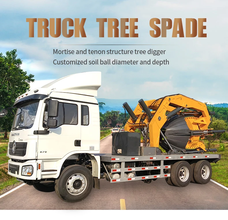 Truck Tree Mover Tree Planting And Digging Equipment Tree Root Spade ...