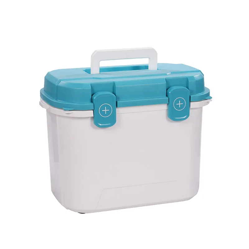 Custom Logo 13QT Small Size Portable Medical Ice Box Modern Vaccine Carrier Cooler for Food & Cans Heat Preservation Chair Style