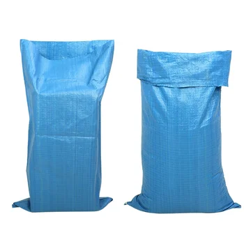 Low price wholesale recycled pp woven bag with logo full color printing pp woven animal feed sack bags pp woven bags 50kg used