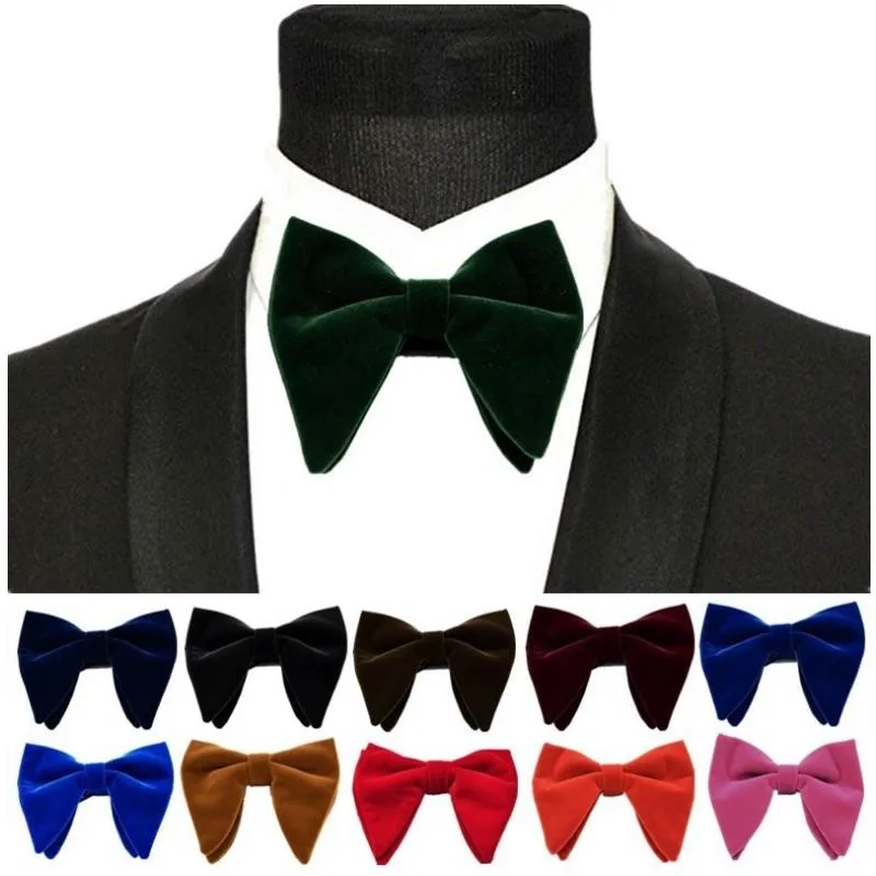 Men's Bow Tie Wholesale 6 Pack Wedding Ties Pre-Tied Formal Tuxedo Bowties  