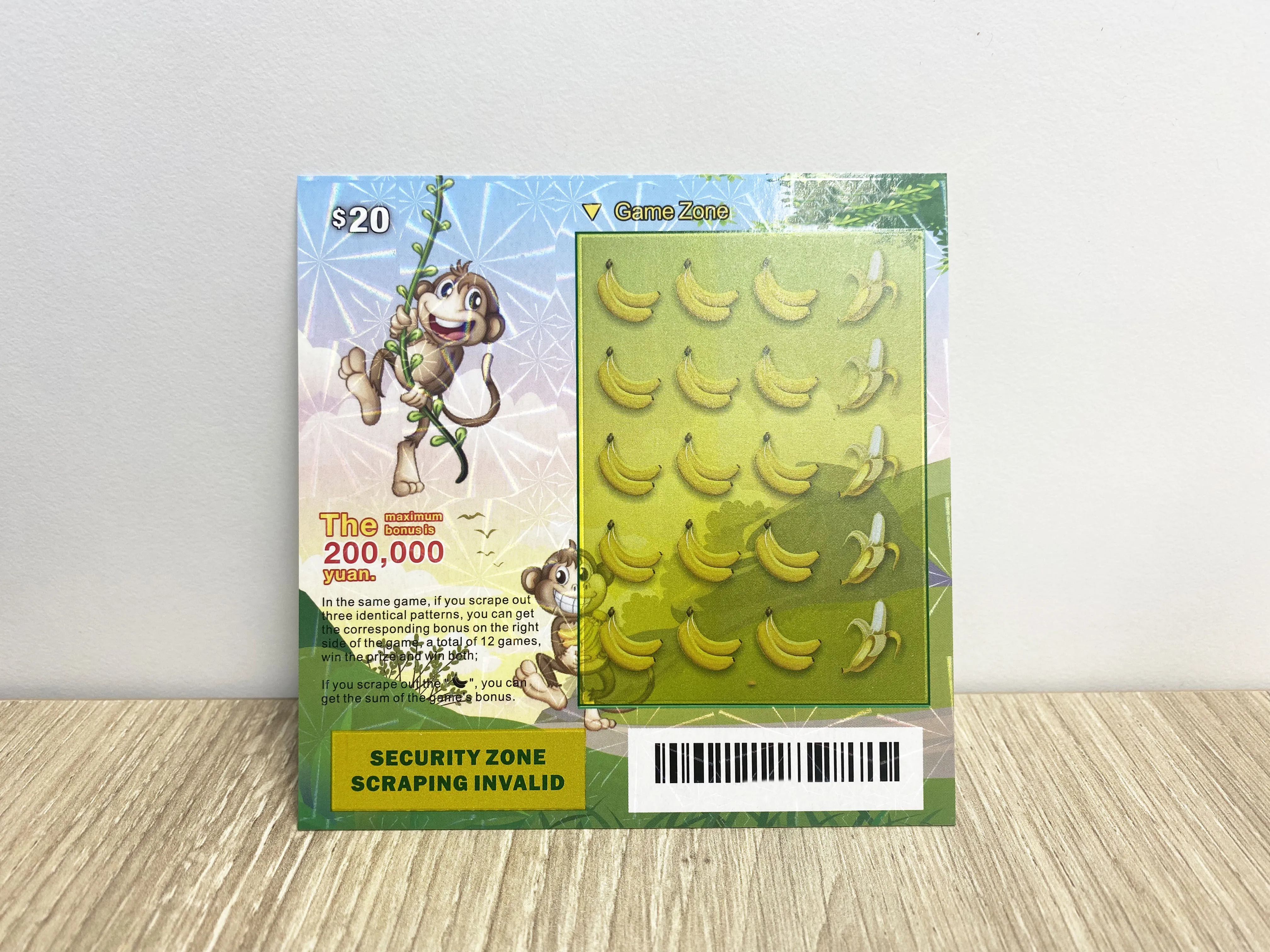 Scratch Card Scratch Off Tickets Lottery Scratch Card Winning Lottery Ticket Card