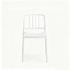 White Plastic Dining Chair