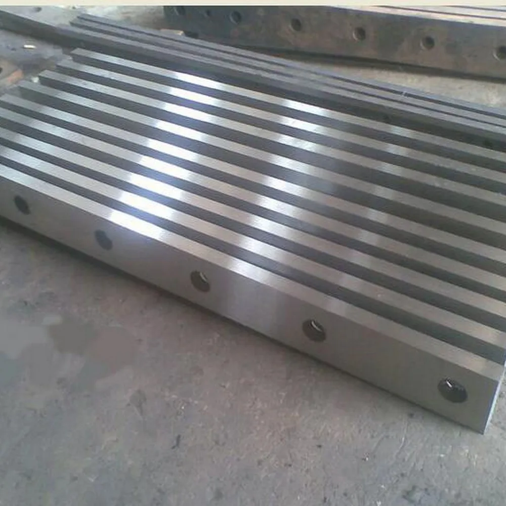 Sheet Metal Fabrication Guillotine Shear Knife Plastic Crusher Machine Blade From China