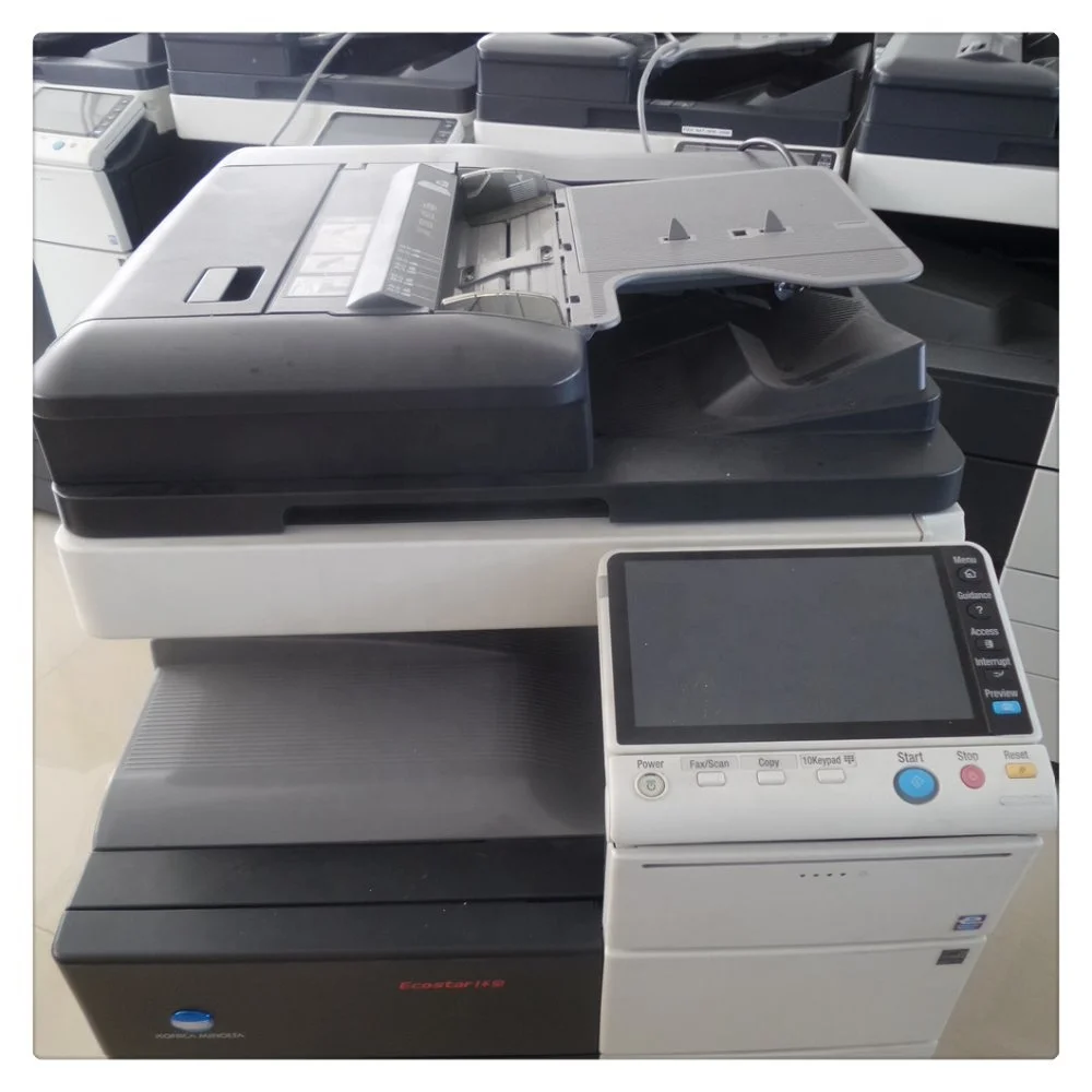 Used Photocopy Machine Color Printer Copier for Konica Minolta Bizhub C754e C654e Fotocopiadora