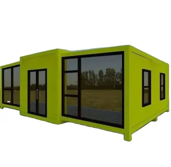 Luxury 20FT/40FT Folding Steel Container House Modern Design Mobile Office or Hotel 1-Year Warranty Portable and Expandable