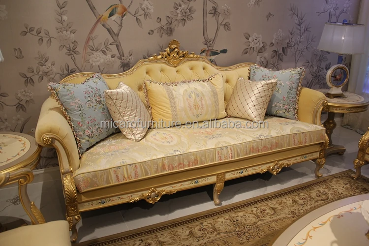 Luxurious Master Design Solid Wood Sitting Room Furniture