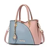 Light blue and pink