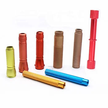 Shanghai different color custom mechanical cnc lathe parts cnc turning services Aluminum 7075 CNC Milling Parts