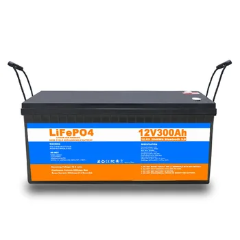 Rechargeable Solar Battery  Built in BMS High Capacity lifepo4 12V 24V 48V 50Ah 100Ah 200Ah 300Ah 400Ah IP65 waterproof battery