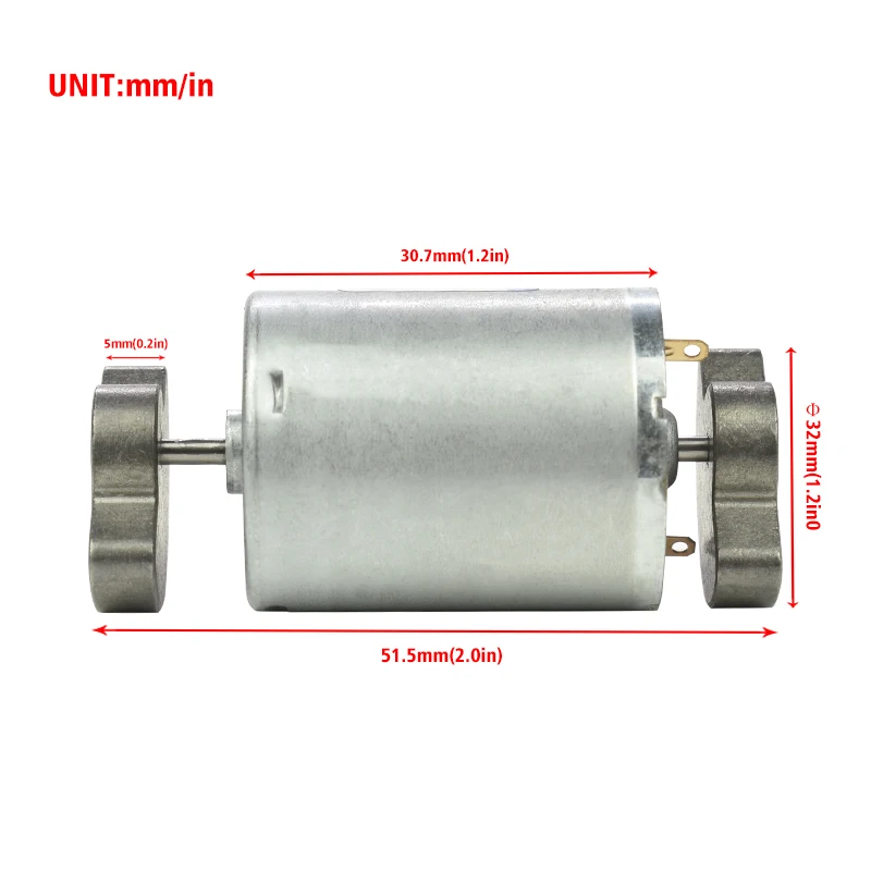 Motore Vibrante DC Pangyoo RK370 - 24V, 6000RPM, Per Giocattoli E Elettrodomestici - Foto 10