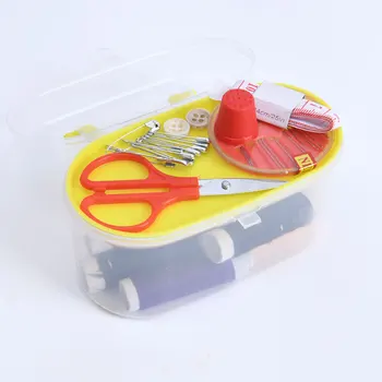 Travel Home Mini Set Portable Sewing Kit Small Box for Hand Sewing