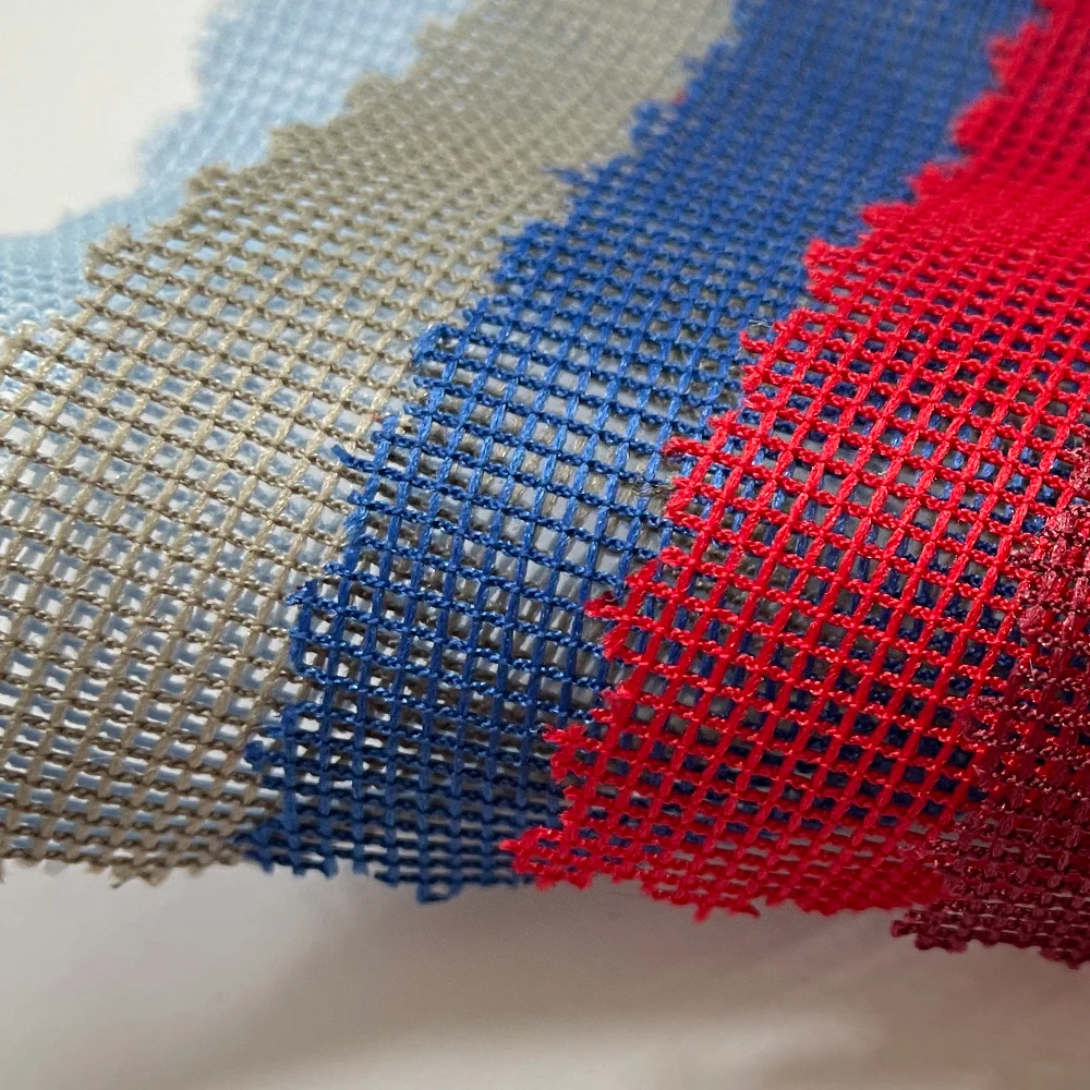 Wholesale 1mm Polyester Small Grid Mesh Fabric for Jewelry Decoration
