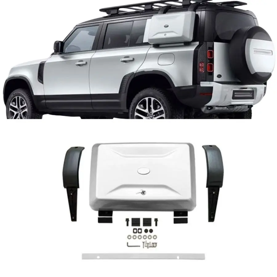 Car Side Storage Box for Land Rover Defender 2020 + 90 110 130 Side Tool Carrier Box Exterior Accessories Upgrade Body Parts