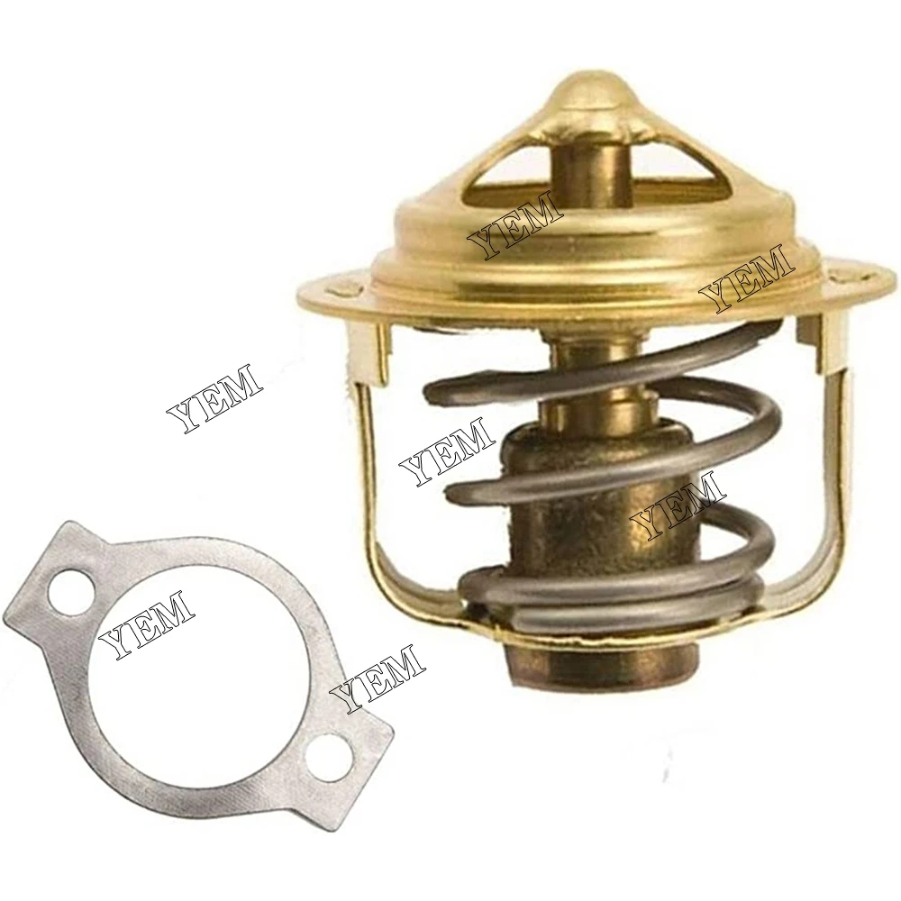 Repair Kit New Thermostat & Gasket 160 F Fits for John Deere Tractor JDX495 JDX595