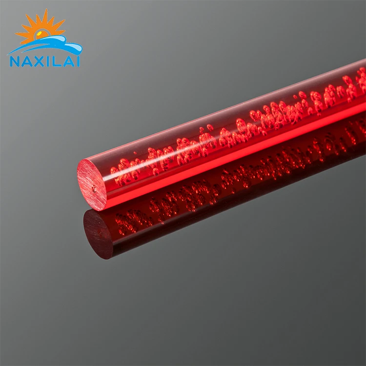 Naxilai доступная поддержка пользовательский прозрачный акриловый стержень круглый для ювелирных изделий демонстрационная база