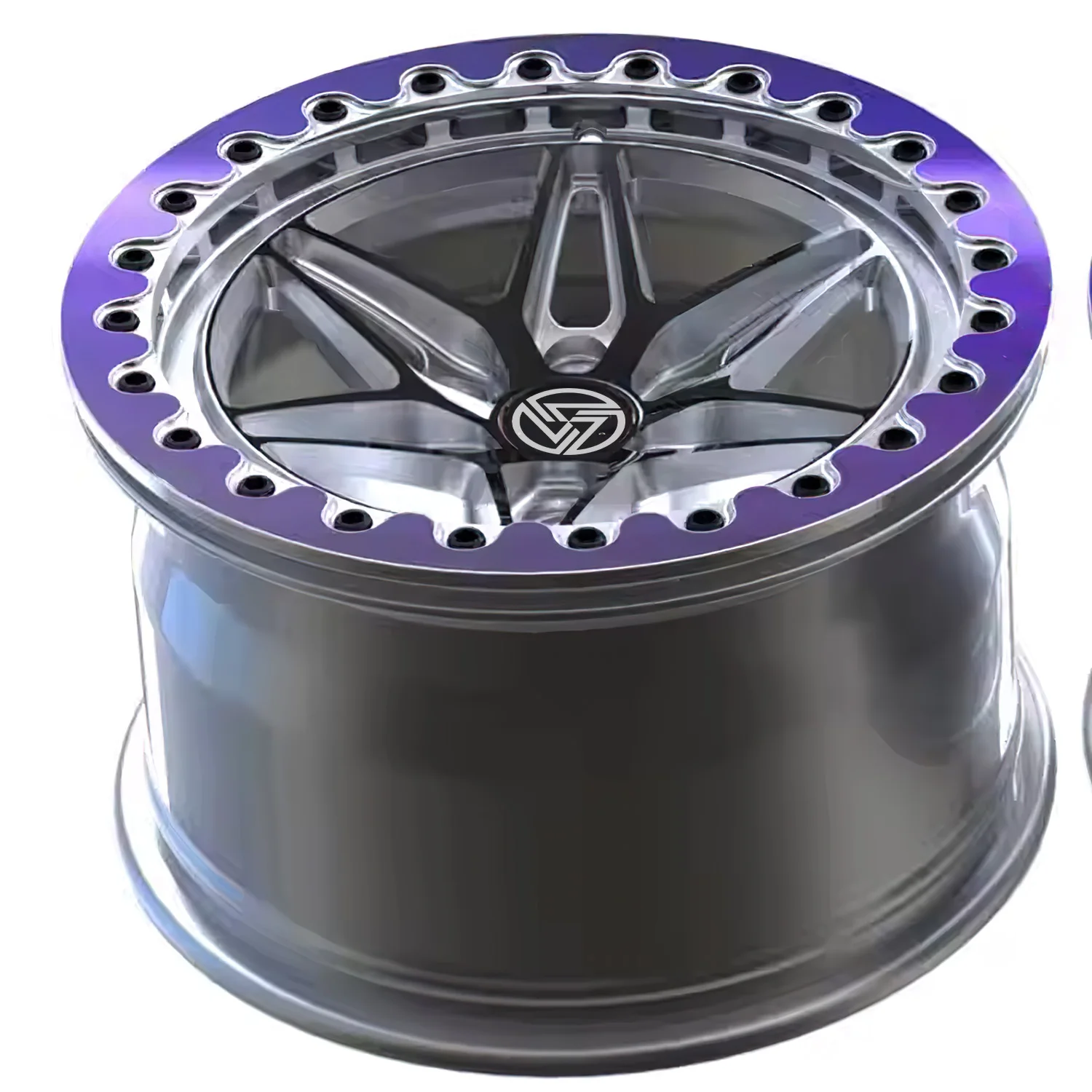 XL Custom Concave Beadlock Off Road Truck Forged Wheels Dually Milling Bright Pickup Wheels Rims for Ford F150 - Image 3