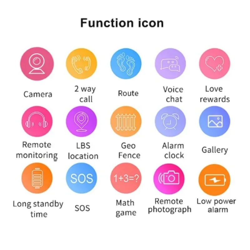 Kids Smartwatches 2025 With Sim Card Slot and Camera Location Kids Sport Watch Fitness T aperçu 6