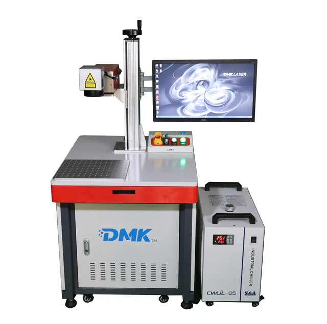 DMK UV Laser Engraving Machine with JPT Source Efficient Crystal Marking Supports AI Graphic Format New or Used Condition