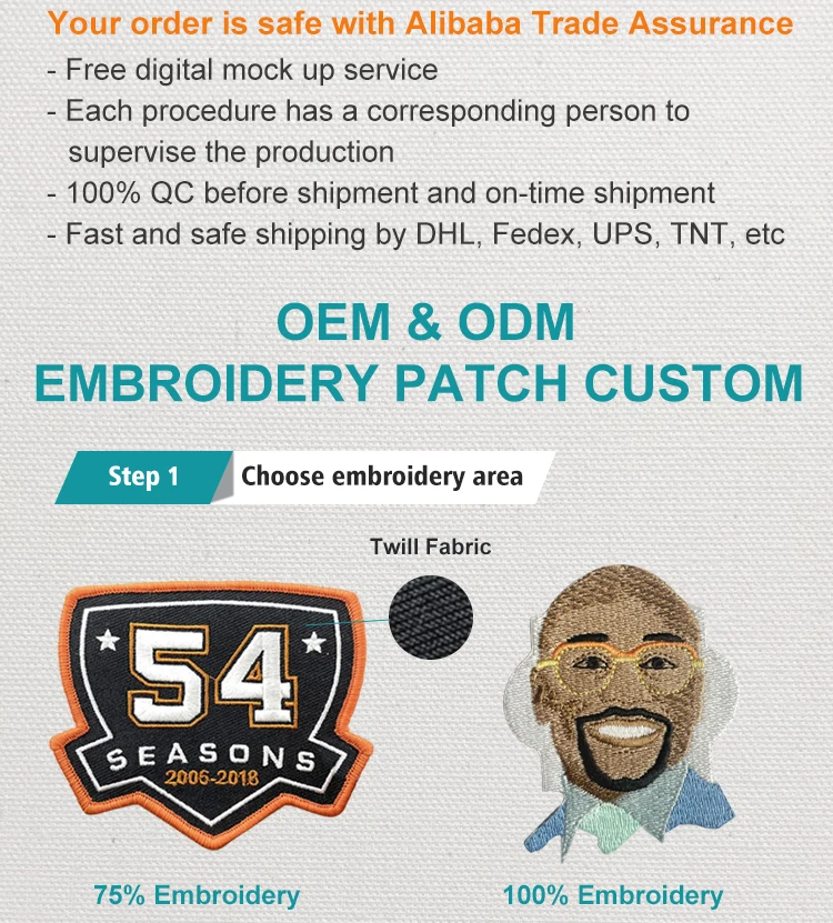 Design Custom Merrow Border Machine Embroidery Uniform Small Mini Flag