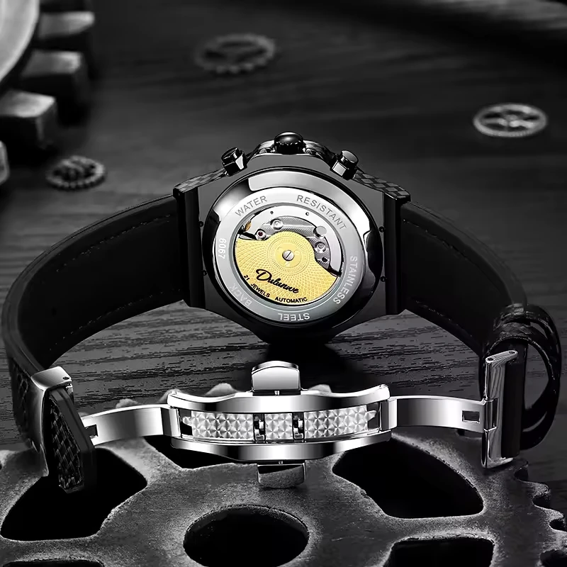 DULUNWE 6067 Luxury Luminous Men's Watch