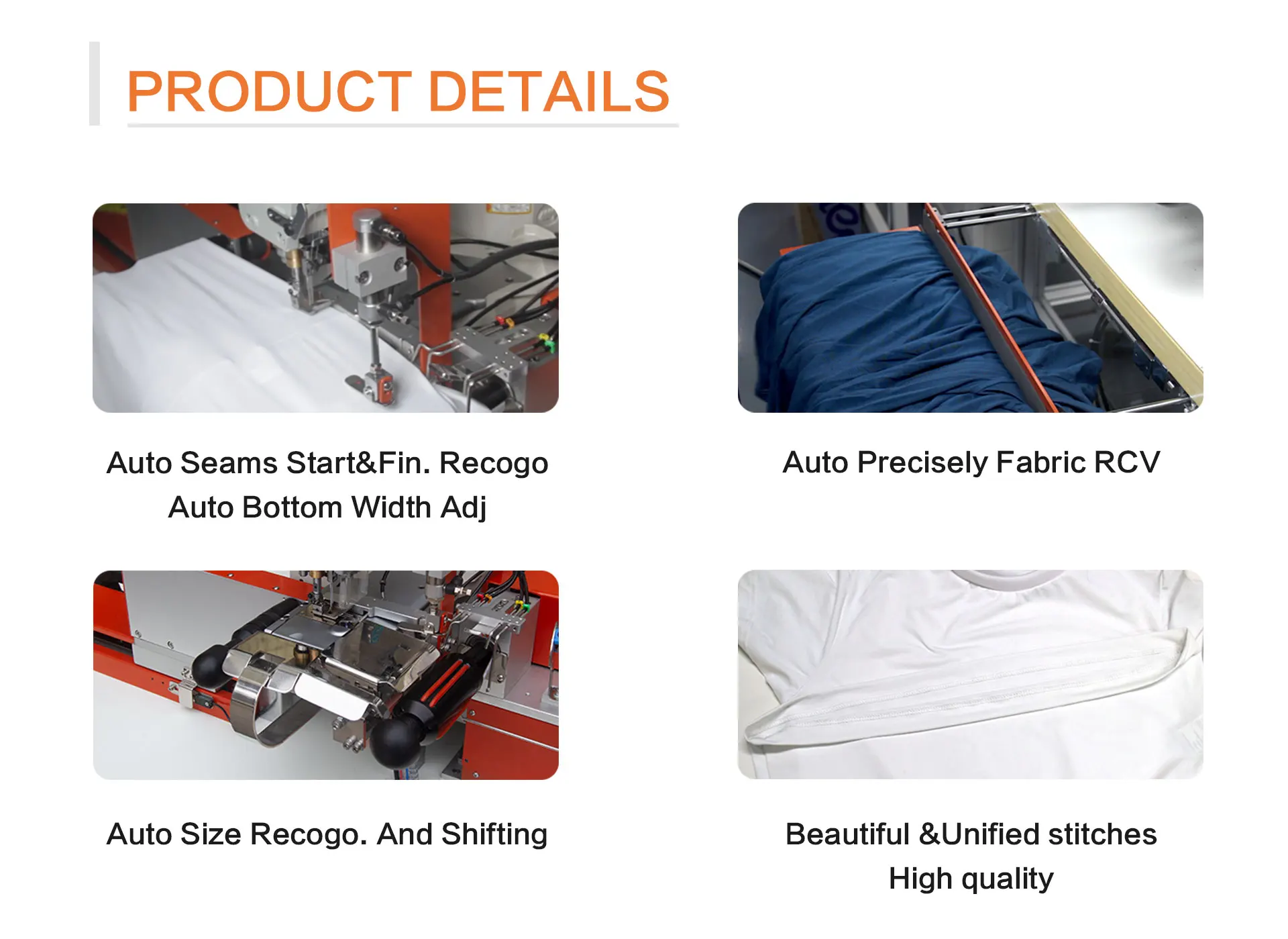 Somax Band Sm07a Bottom Hemming Sewing Machine Automatic Machine Sewing Tshirt's Hems