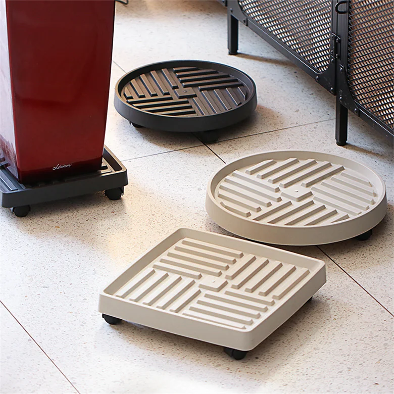 Производитель, дизайн под заказ, сверхпрочные пластиковые подставки для цветочных Горшков