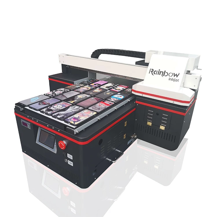 UV Flatbed Printer - Key Chain Printing Machine LED Lenticular A4 for Sale