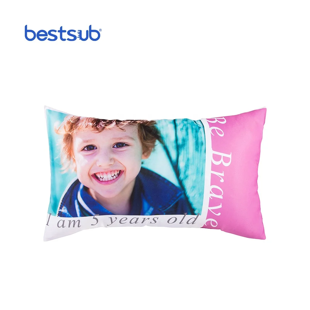 Check BestSub All-NEW Sublimation Pillow Covers Made of Leathaire