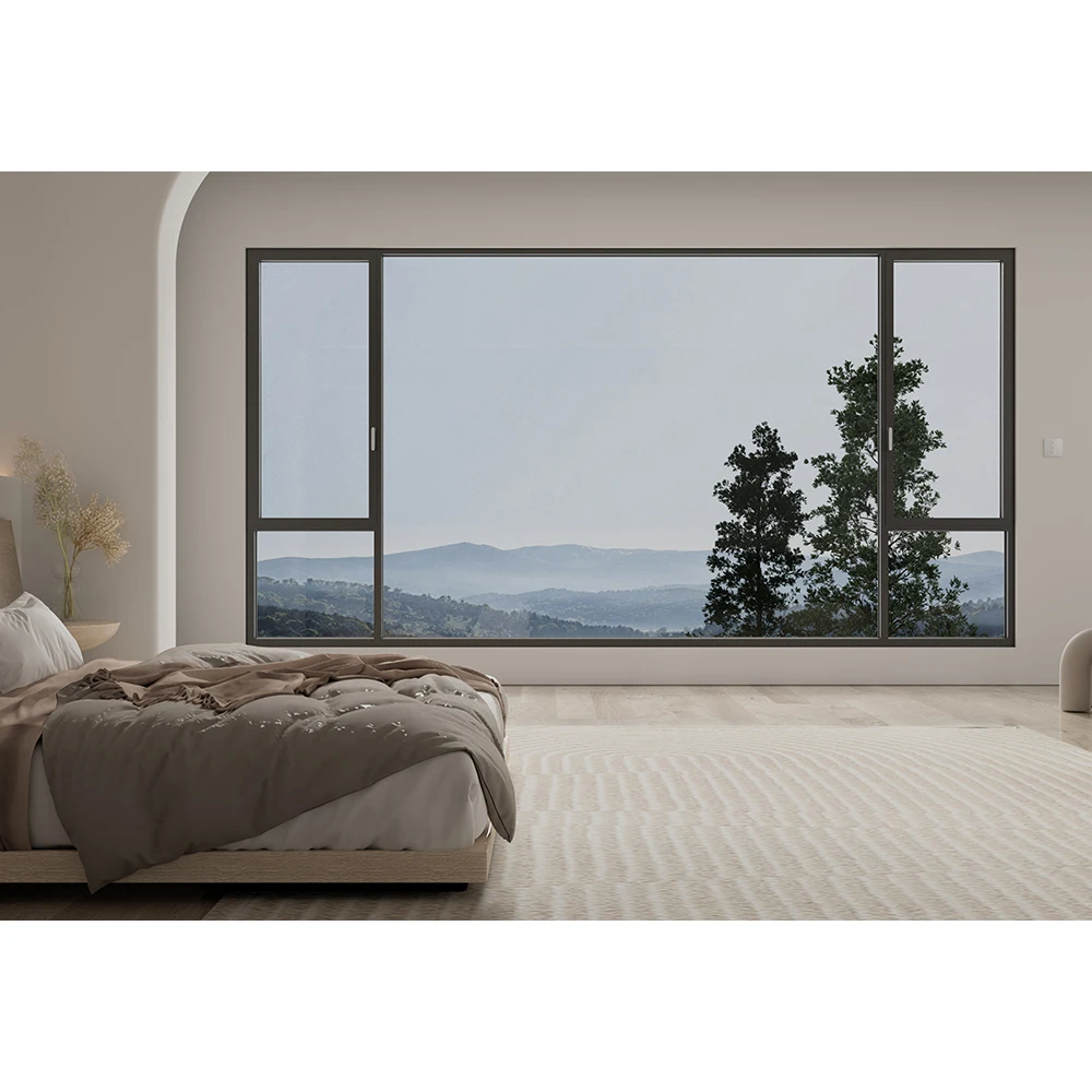 Fuson Small and Medium Units  Simple Design  Window American Style European Standard Outdoor Smart Window