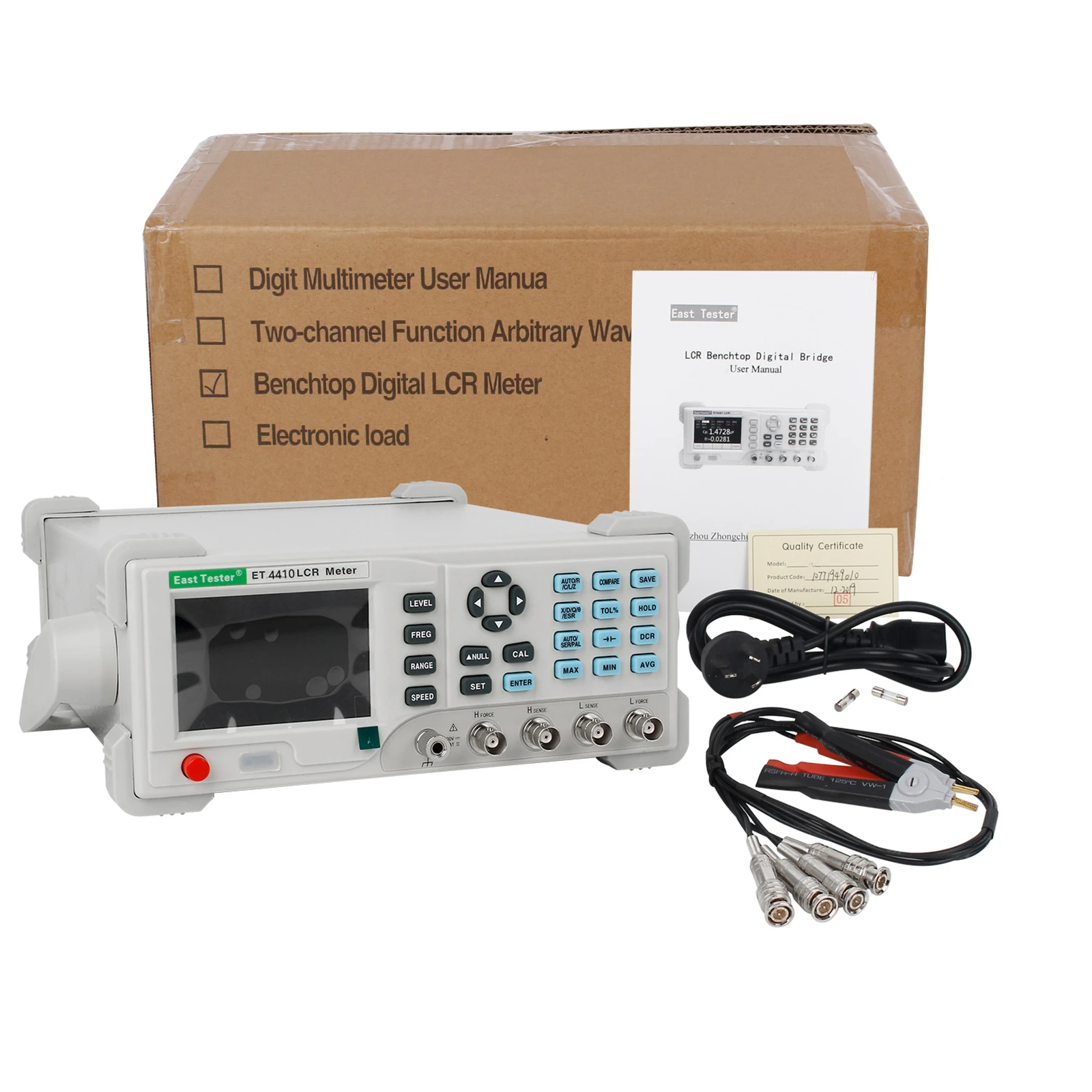 ET4410 100KHz   Digital Inductance Meter  Lcr Meter