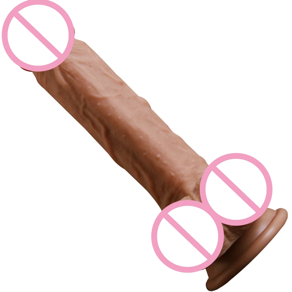 Women Sex Toy Liquid Soft Realistic Flesh Dildo pic