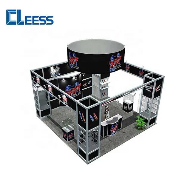 10x10 Custom Exhibition Stall Design Shell Scheme Graphics