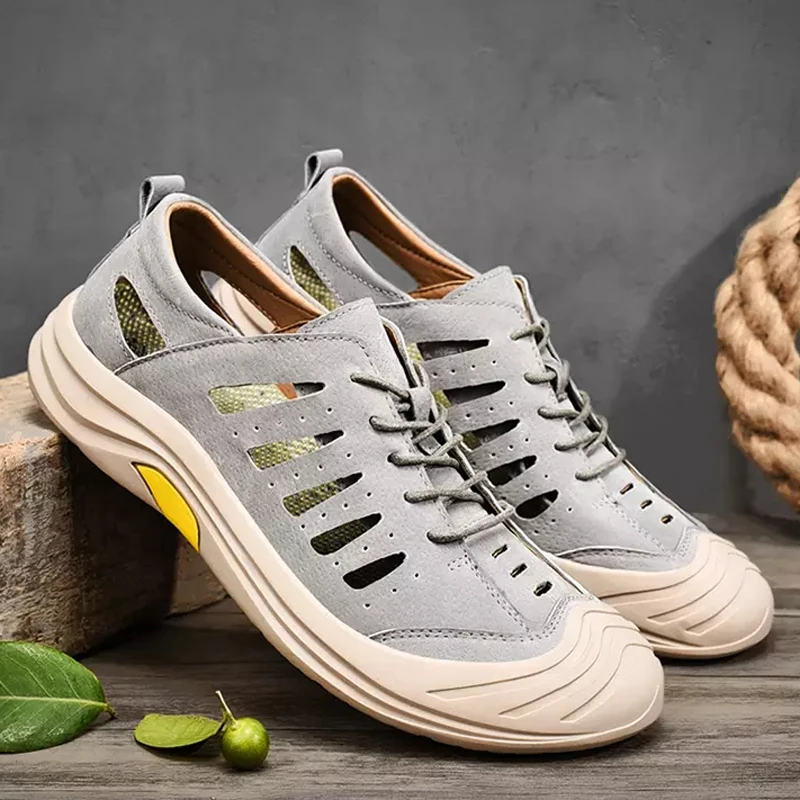 The Manufacturer Sells High Quality Outdoor Hiking Shoes For Men