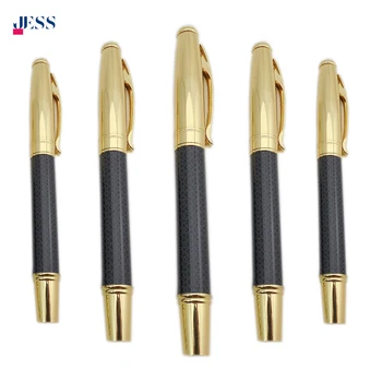 EXW New Design High Quality Gift Metal Ball Pen with Gold Top and Bottom for Business and Office Usage