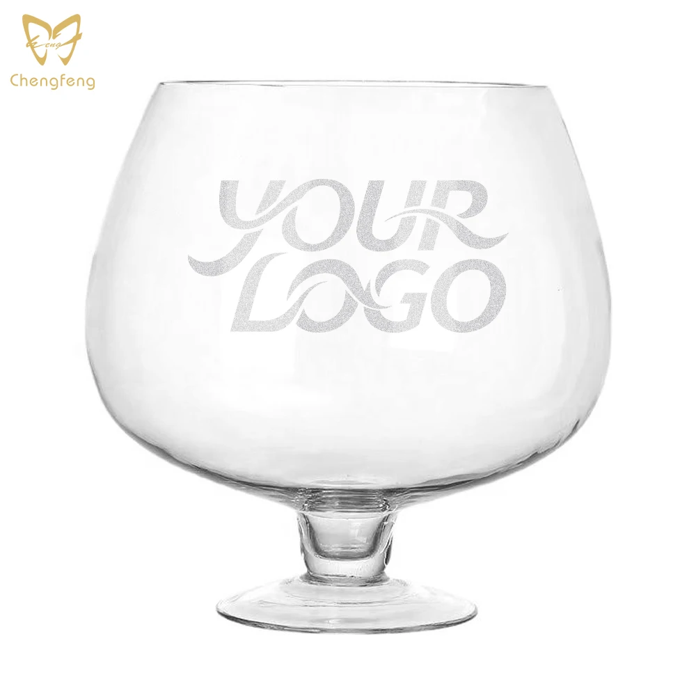 Giant Wine Glass - Funny Extra Large Decorative Glass for Parties, 2L to 6L  Capacity, Perfect for Hotels & Bars