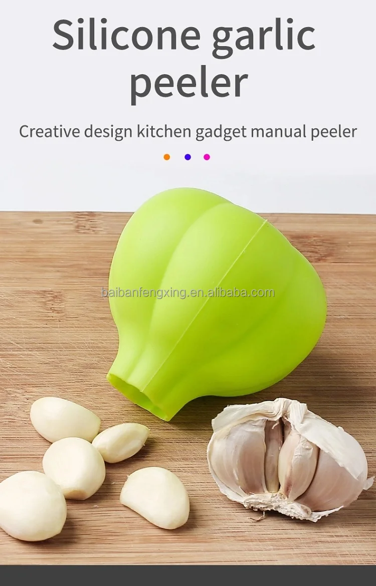 Wholesale Novelty Kitchen Tools Food Grade Round Shape Silicone Garlic  Peeler For Home Kitchen Accessories - Buy New Arrival Wholesale Kitchen  Tools